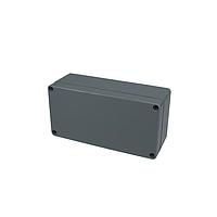 Bud Industries PN-1332-DG Electrical Enclosures IP65 NEMA 4X Box Dark Gray (6.3 X 3.2 X 2.2 In)