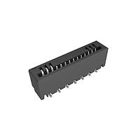 Amphenol FCI HFW14S-4STZE1HLF FFC & FPC Connectors 1.00mm Flex Connector, HFW Straight series, 14 Position, Top Entry Surface Mount, Tin plating, Non-ZIF, Halogen-free .