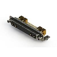 EDAC 630-21W4640-7T5 Mixed Contact D-Sub Connectors Right-angle Power Combo D-Sub Connector