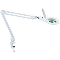 Proskit MA-1209Li LED Table Clamp Magnifier Lamp 220V (5D, Ø 127 mm)