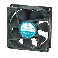 Orion Fans OD1238-48HHB-VXC Vaneaxial DC Vane Axial Fan, High Static Pressure, 120x120x38mm, 48VDC, 283CFM, Ball, Wire