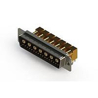 EDAC 629-24W7240-5NA Mixed Contact D-Sub Connectors Right-angle Power Combo D-Sub Connector