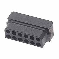 Harwin M80-1031298S Receptacle Housing 12 WAY DIL MOULDING