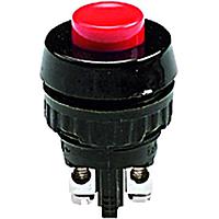 RAFI 1.10.001.161/0104 Standard Switches MOMENTARY PUSHBUTTON OPAQUE BLACK