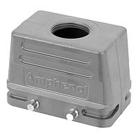 Amphenol Tuchel C146-11R010-601-8 Hoods Heavy Mate Hood Metric