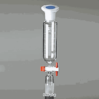 DaiHan GL.167.210.06B Funnel, Drop, Graduated, 24/40-coned, with PTFE Key, 500ml