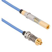 Amphenol SV Microwave 7032-10048 RF Cable Assemblies SMPM F VITA 67.3 D38999