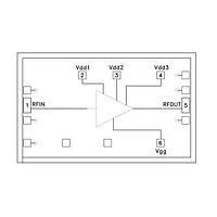 Analog Devices HMC499-SX Power Amplifiers I.C., 21-32GHz Medium pow Amp Die