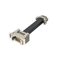 Samtec T1PD-02-28-GF-01.8-A Rectangular Cable Assemblies 1.00 mm Micro Mate(TM) Double Row Panel Mount Discrete Wire Cable Assembly