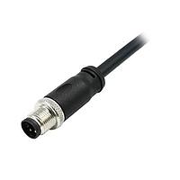 Mueller CL5A08M002 Sensor Cables / Actuator Cables L-Coded M12 5-Position Male Straight 16 AWG 2M
