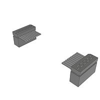 Samtec IDSD-05-D-06.00-T Flat Ribbon Slim Body Double-Row IDC Socket Assemblies