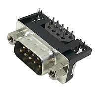 Kycon KF22X-E9P-NJ Plug .318 9P PLUG R/A BRD LOCK J/S