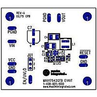 Maxim Integrated MAX17542GTBEVKIT# Voltage Regulator - Switching Regulator Evkit for 1A, 42V,Synchronous Buck Regul
