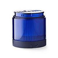 Auer Signal 910015405 Visual Module PC7DC LED steady light module 24 V AC/DC blue, black