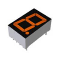 ROHM Semiconductor LAP-601DL LED Displays LED Numeric Displays, Digit Number=1 digit,Character Height=14.6mm, Emission Color=Orange, Circuit Common=Cathode, ( ?P =605nm, IV=250mcd, IF=10mA, VF=1.9V, IF=10mA, IR=100uA, VR=3V)