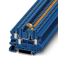 PHOENIX CONTACT 3073018 Knife Disconnect Terminal Block UT 4-TWIN-MT BU