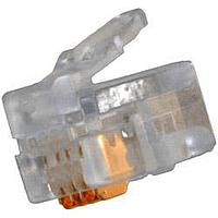 AIM-Cambridge / Cinch Connectivity Solutions 32-5964UL Modular RJ22 (4P4C) Modular Plug l Unshielded l Solid/Stranded l Flat/Round Cable