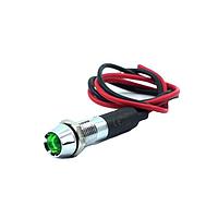 Mallory Sonalert FL1M-8CW-1-G3V Panel Lights LED GRN 8MM NUT 3VAC/DC