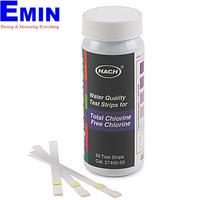 HACH 27450-50 Free & Total Chlorine Test Strips (0-10 mg/L)