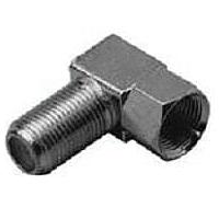 AIM-Cambridge / Cinch Connectivity Solutions 25-7600 RF Adapters - In Series ADAPTER F SERIES F(F)RT/ANGLE TO F(M)