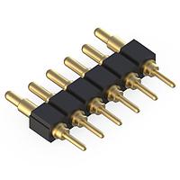 Mill-Max 825-22-006-10-020101 Spring-Loaded SpringLoaded Con TH Single Row 6-Pin