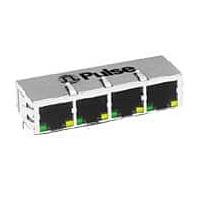 Pulse Electronics J8064D648ANL Magnetic Jack 1X4 TAB DOWN 4-CORE