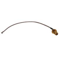 RF Solutions CBA-UFLSMA15 RF Cable Assemblies Cable Assy UFL to SMA Femalre Bulkhead 15cm
