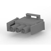 AMP Connectors - TE Connectivity 1-480700-8 Plug Housings 03P PLUG HSG GRY