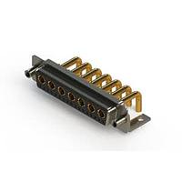 EDAC 630-24W7650-3N6 Mixed Contact D-Sub Connectors Right-angle Power Combo D-Sub Connector