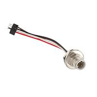 AMP Connectors - TE Connectivity 1-2823589-1 Sensor Cables / Actuator Cables M12 D-CODE 4,MALE FRONT PANEL MOUNT