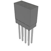 Samtec ESQ-104-14-T-D Sockets Elevated Socket Strip, 0.100" Pitch