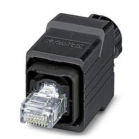PHOENIX CONTACT 1608126 Industrial VS-PPC-C1-RJ45-POBK CAT5 PUSH-PULL IP67