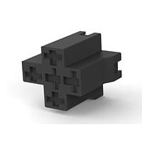 AMP Connectors - TE Connectivity 154746-2 Accessories and Hardware RELAY BASE HOUSING BLACK