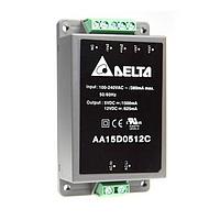 Delta Electronics, Inc. AA15S1200C AC-DC Power Modules AC/DC Power Module, Single Output, 12Vout, 15W