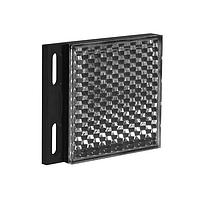 Banner Engineering BRT-2X2 Reflector Retroreflective Target: Square area - 51 x 51 mm; Reflectivity Factor: 1.0; Max. Temp.= 50 degrees C; Plastic - two screw holes for mounting