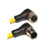 Mueller C5BD06M010 Sensor Cables / Actuator Cables M12 Cord, 5-Pos Male Right Angle-Female Right Angle, 22 AWG, 10M