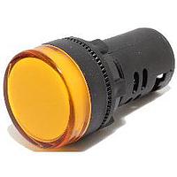 Mallory Sonalert FL1P-22NA-1-Y24V Indicators LED YEL 22MM NUT 24VAC/DC