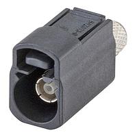 Rosenberger 59K17H-109A4-A Cable Connectors Jack RG 59Vid0.6/3.7 Cable Full CrimpABlk