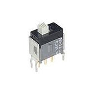 NKK Switches AS13AV Subminiature Slides SPDT ON-OFF-ON.098" VERT. W/BRACKET