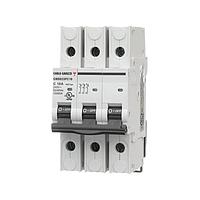 Carlo Gavazzi GMB633PC15 Circuit Breakers Three-poles UL489 Miniature Circuit Breaker. 240VAC, 15 Amps, C-curve with lug terminals. Interruption rating of 10kA.
