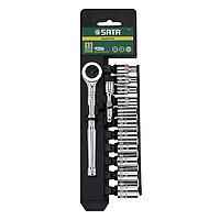 SATA 09521 1/4inch DR SOCKET SET (METRIC) (1/4inch)