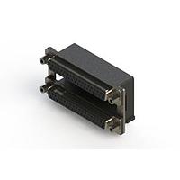 EDAC 662-037-264-009 Dual Port D-Sub Connectors Right-angle Dual Port D-Sub Connector