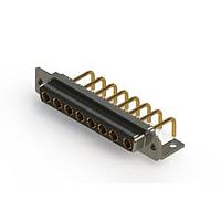 EDAC 630-8W8-250-1NC Mixed Contact D-Sub Connectors Right-angle Power Combo D-Sub Connector