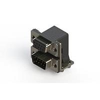 EDAC 664-009-664-042 Dual Port D-Sub Connectors Right-angle Dual Port D-Sub Connector