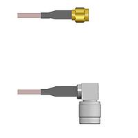 Amphenol Custom Cable Q-3C04U000R144i RF Cable Assemblies SMA-SP/TNC-RP G316D 144I