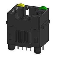 Amphenol Commercial Products RJHSE-3382 Modular Blocked Green LED for RJHSE Series