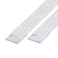 GCT (Global Connector Technology) 10-11-A-0050-C-4-08-4-T FFC / FPC Jumper Cables 1mm Pitch FlatFlexCable, 11Contact, Conductor SameSide, Len50mm/2in, Tin Plt