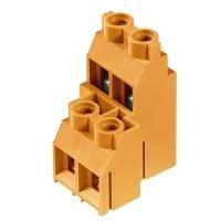 Weidmuller 1926350000 Fixed Terminal Blocks LL2N 9.52/04/90 5.0SN OR BX