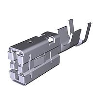 AMP Connectors - TE Connectivity 1-967588-1 (Cut Strip) Quick Connect MCP9.5 BU-KONTAKT Cut Strip of 100