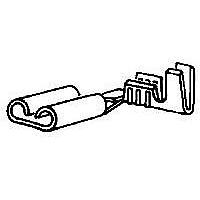 AMP Connectors - TE Connectivity 61481-1 (Mouser Reel) Tab 110 FLG FAST RCPT 22 Reel of 1000